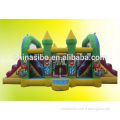 GMIF China play land big water slides for sale with inflatable pool